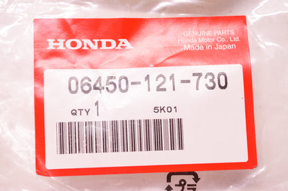 OEM Honda 06450-121-730 Brake Shoe Set Qty 2 NOS