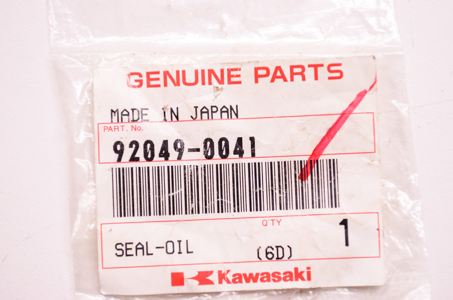 OEM Kawasaki 92049-0041 Oil Seal NOS