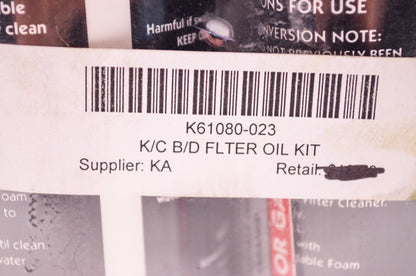 OEM Kawasaki K61080-023 KawaChem Foam Air Filter Oil Kit NOS