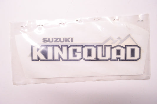 OEM Suzuki 68152-31G50-ETA Left Hand Emblem NOS
