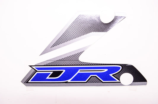 New Suzuki Left Radiator Cover Tape Emblem Decal DR-Z400 E -00-04 NOS