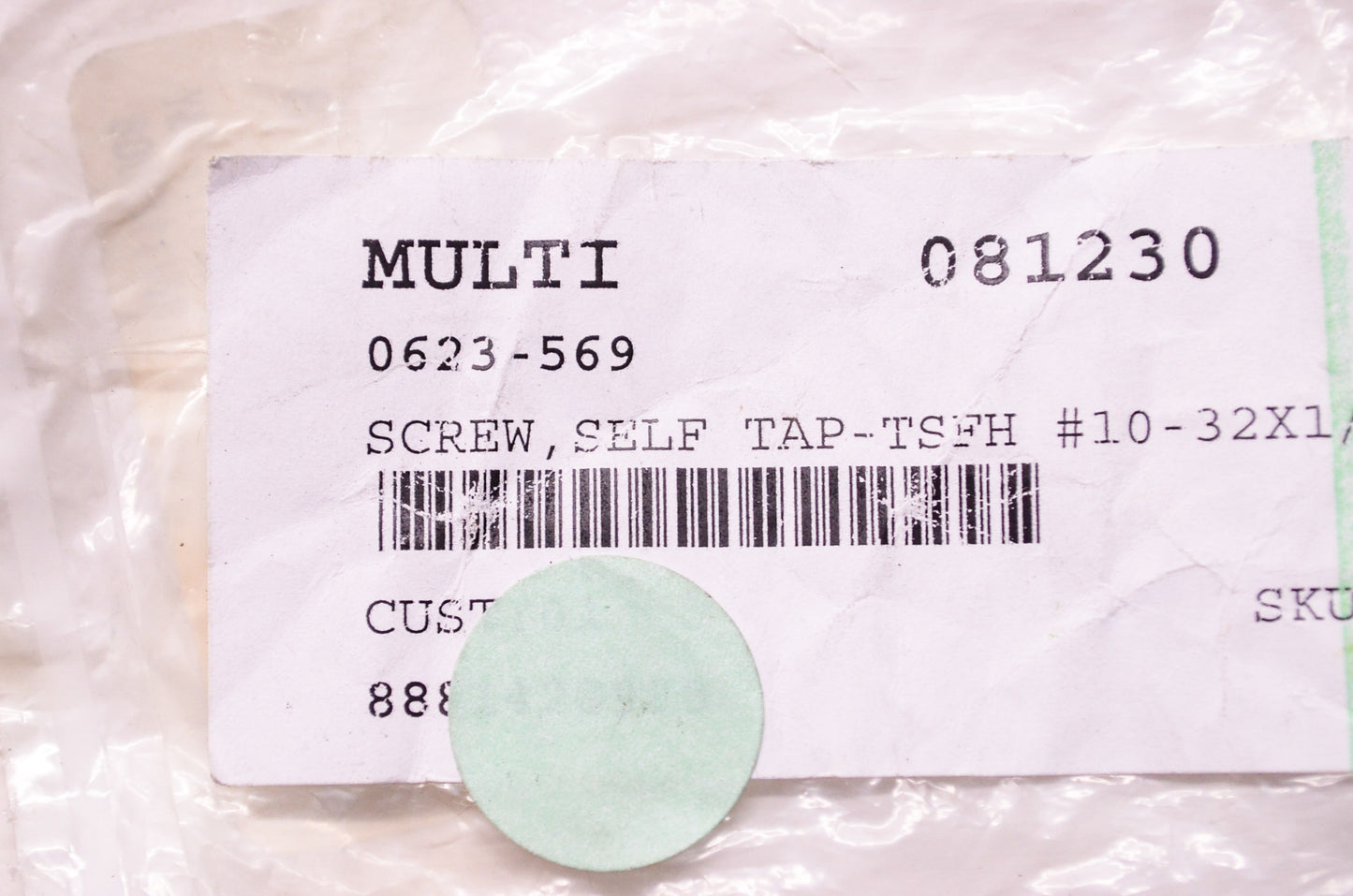New Arctic Cat Self Tapping Screw #10-32x1/2 Qty 5 NOS