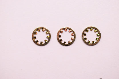 New OEM Arctic Cat 8052-212 Internal Tooth 1/4 Lock Washer QTY 3 NOS