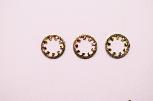 New OEM Arctic Cat 8052-212 Internal Tooth 1/4 Lock Washer QTY 3 NOS