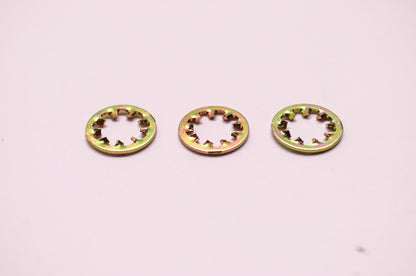 New OEM Arctic Cat 8052-212 Internal Tooth 1/4 Lock Washer QTY 3 NOS