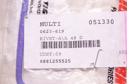 New Arctic Cat 0623-619 Tigershark Rivet Qty 2 NOS