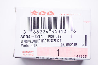 OEM Arctic Cat 3004-514 Lower Rod M24x30x20 Bearing NOS