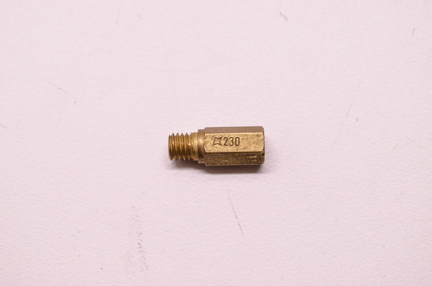 New Aftermarket Main Jet #230 Hex Keihin NOS