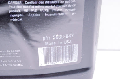 OEM Arctic Cat 5639-847 ACT Drive Transmission Flush Fluid 1 U.S. Gallon 3.78L N