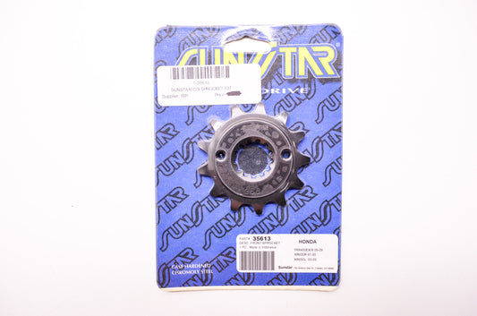 New Sunstar Case Hardened Chromoly Steel Front Sprocket 13T Honda TRX400EX '05-0