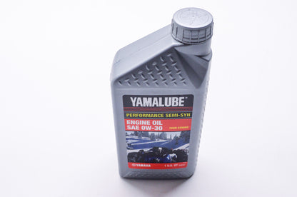 New OEM Yamaha Yamalube Performance Semi-Syn Engine Oil SAE 0W-30 Four Stroke 1