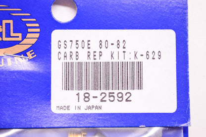 New K&L Genuine Carburetor Repair Kit Suzuki GS750E '80-82 NOS