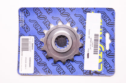 New Sunstar Case Hardened Chromoly Steel Front Sprocket 14T Kawasaki KFX450R '08