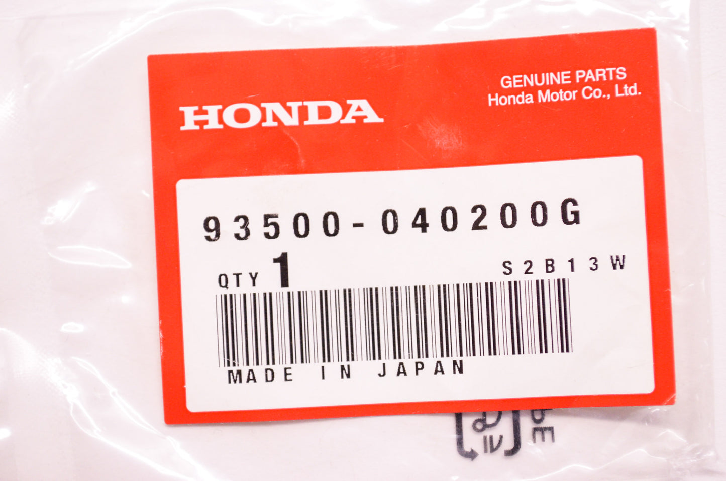 OEM Honda 93500-040200G Pan Screw 4X20 Qty 2 NOS