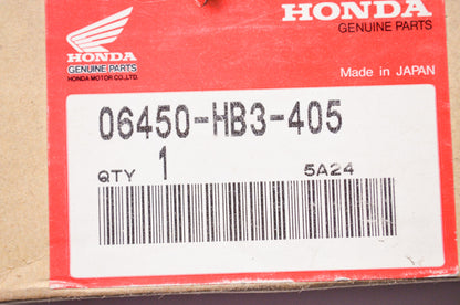 OEM Honda 06450-HB3-405 Brake Shoe Kit NOS