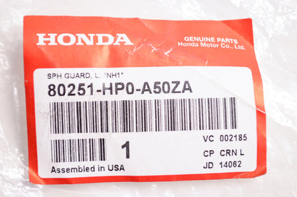 OEM Honda 80251-HP0-A50ZA Left Splash Guard NOS