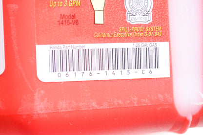 No-Spill 1.25 Gal 5 L Fuel Gas Can NOS