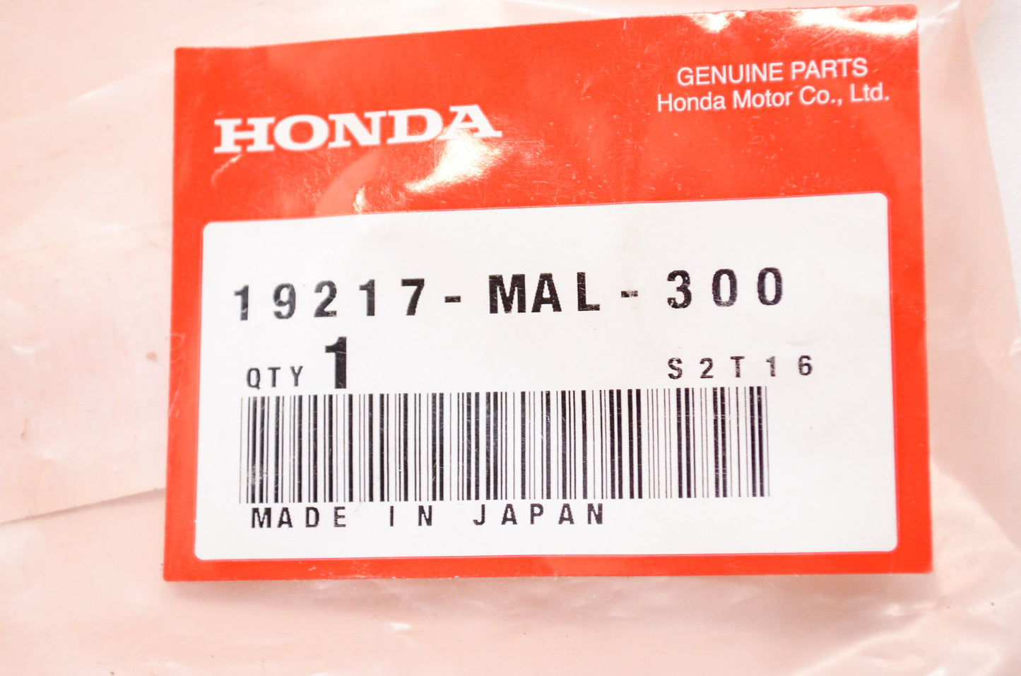 OEM Honda 19217-MAL-300 Mechanical Seal NOS