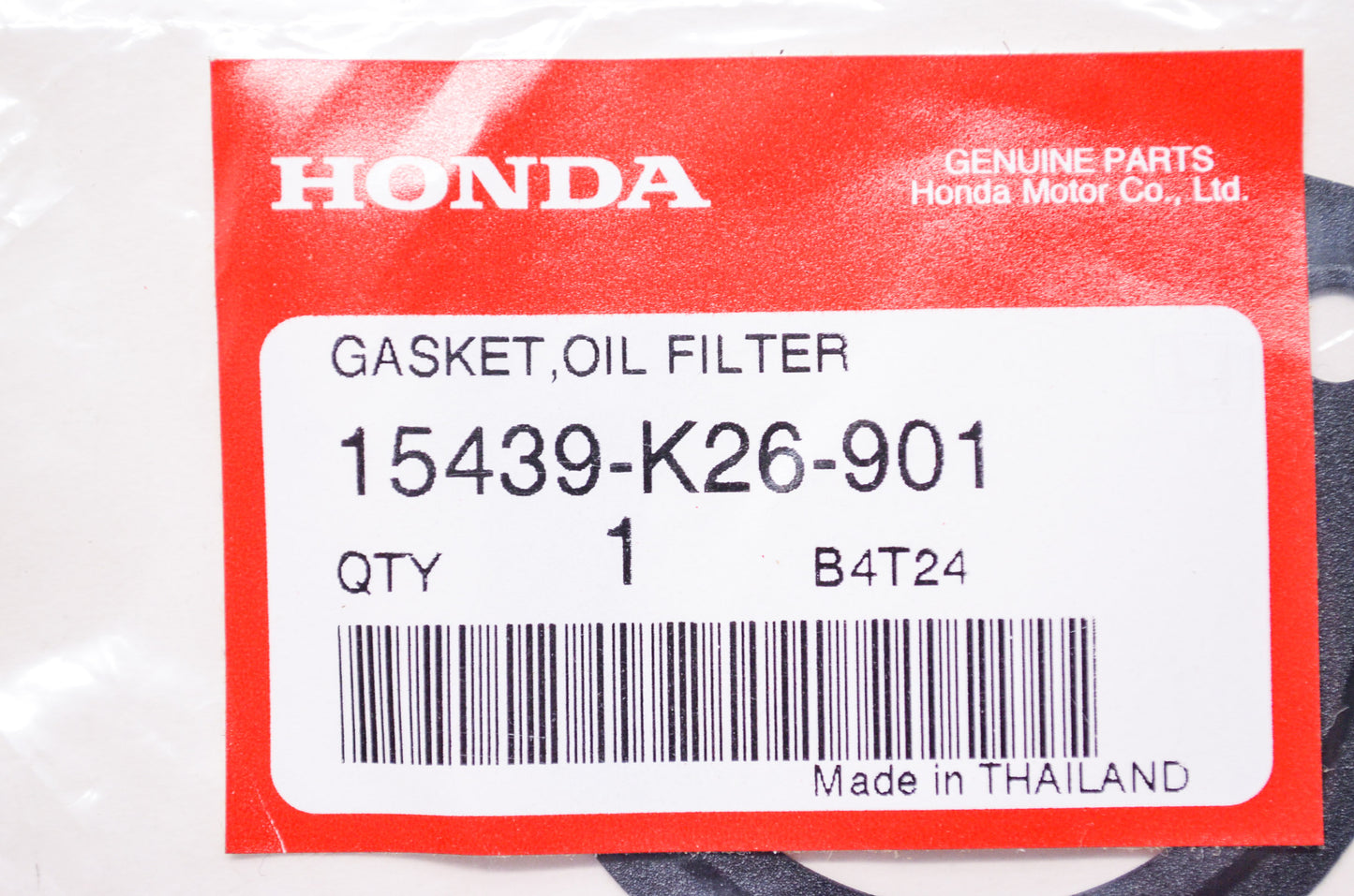 OEM Honda 15439-K26-901 Gasket NOS
