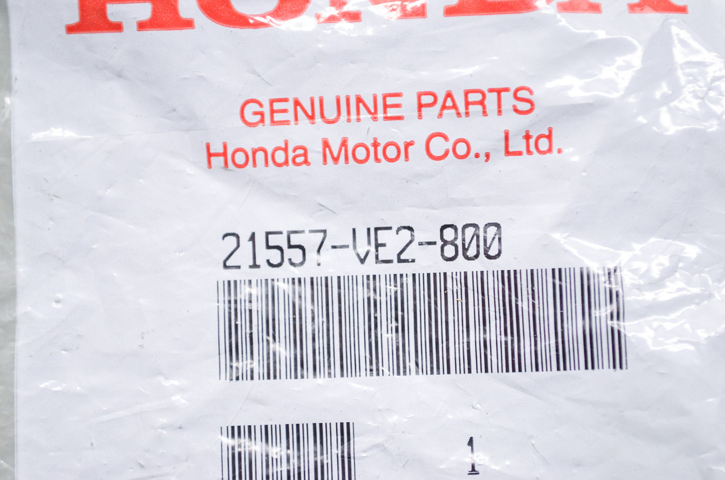 New OEM Honda Plate NOS