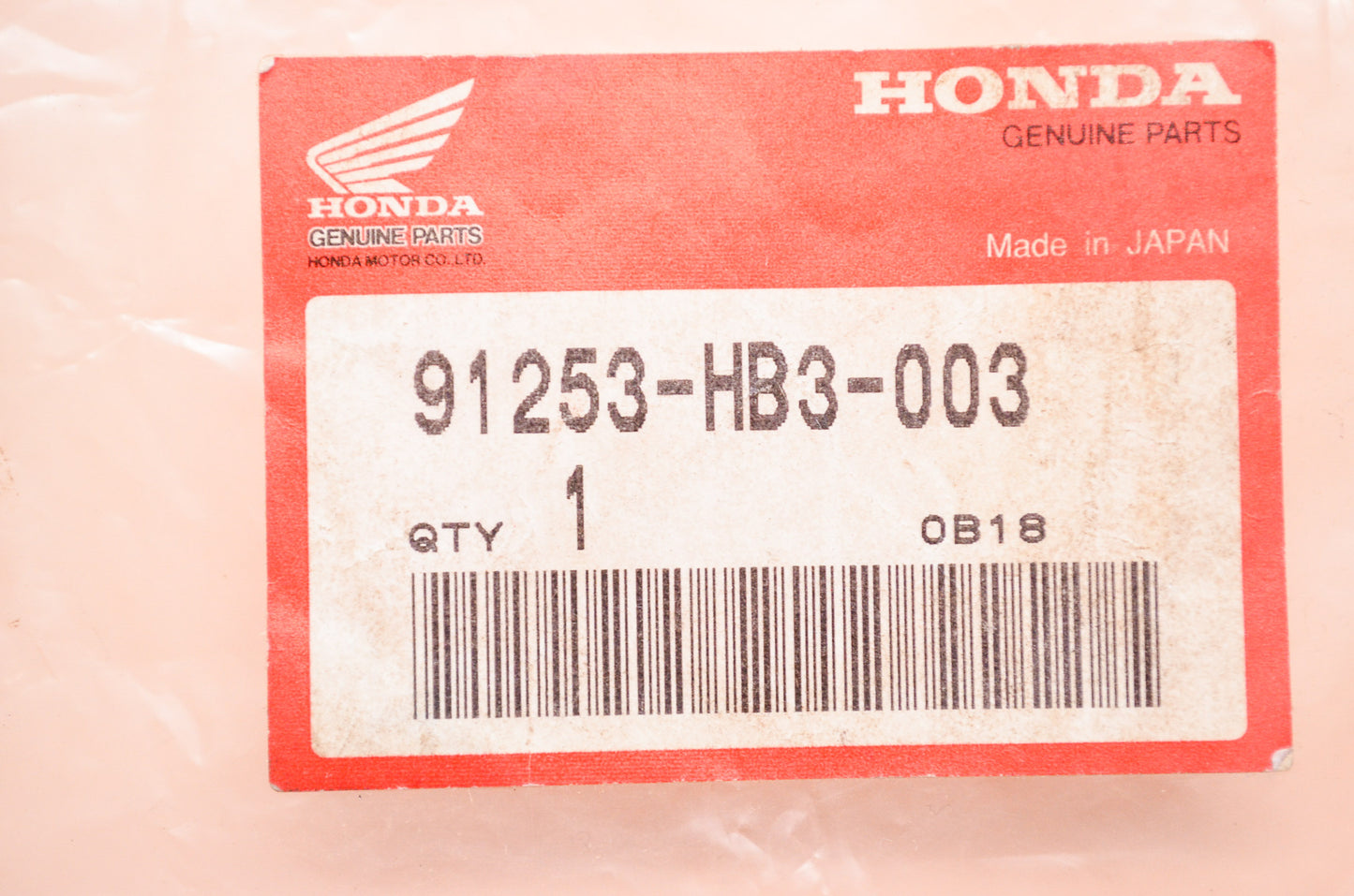OEM Honda 91253-HB3-003 Dust Seal NOS
