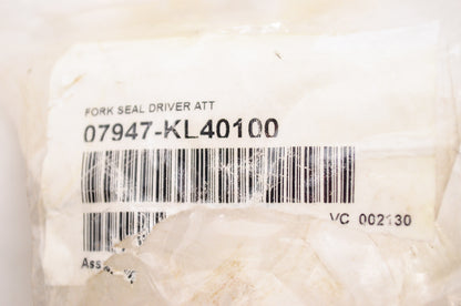 OEM Honda 07947-KL40100 Fork Seal Driver Attachment NOS
