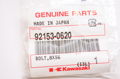 OEM Kawasaki 92153-0620 Bolt 8X56 NOS