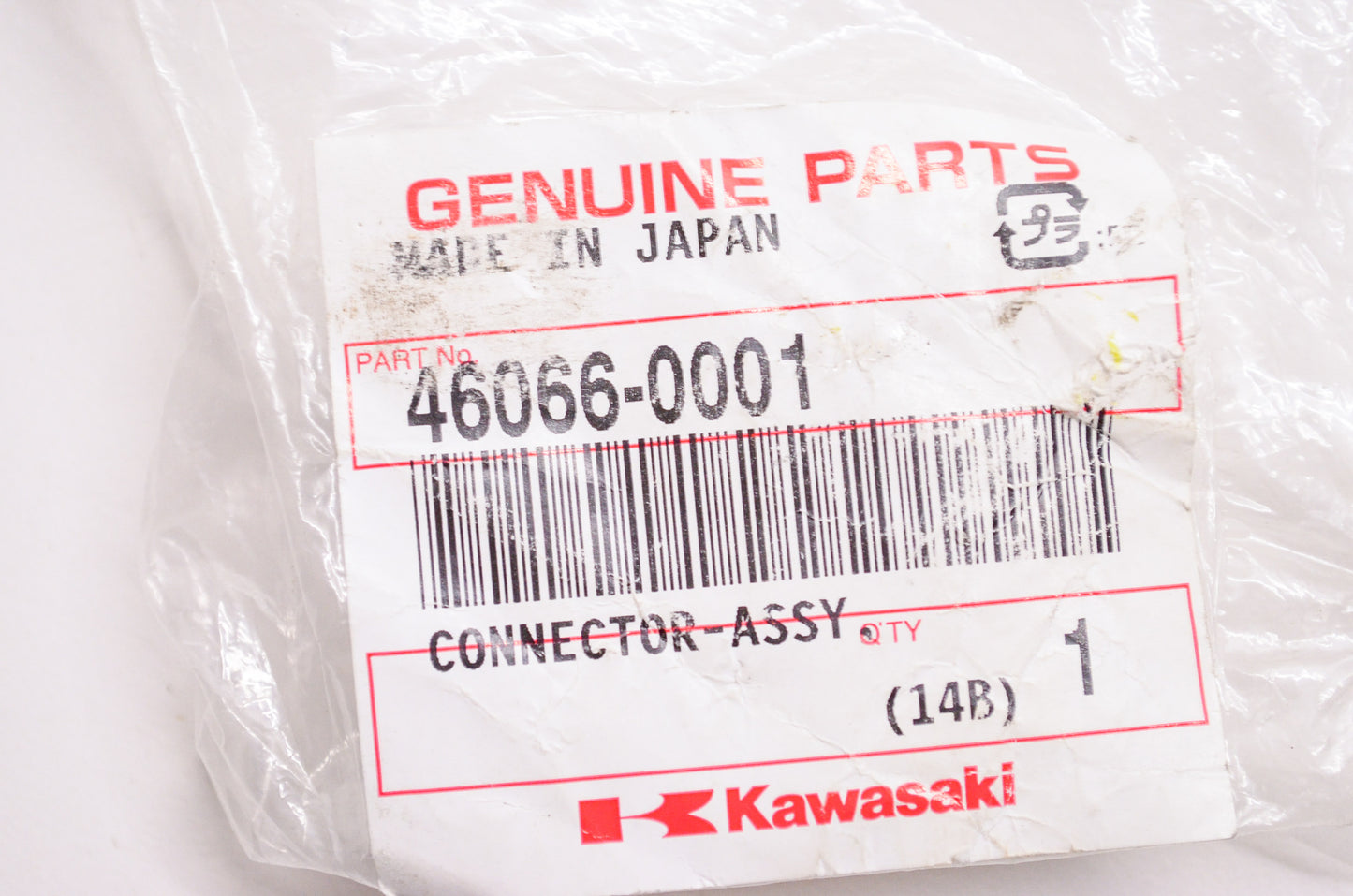 OEM Kawasaki 46066-0001 Reset Connector Reset NOS