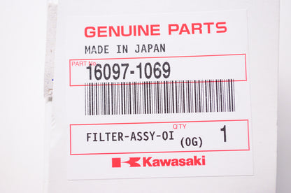 OEM Kawasaki 16097-1069 Oil Filter Assembly NOS