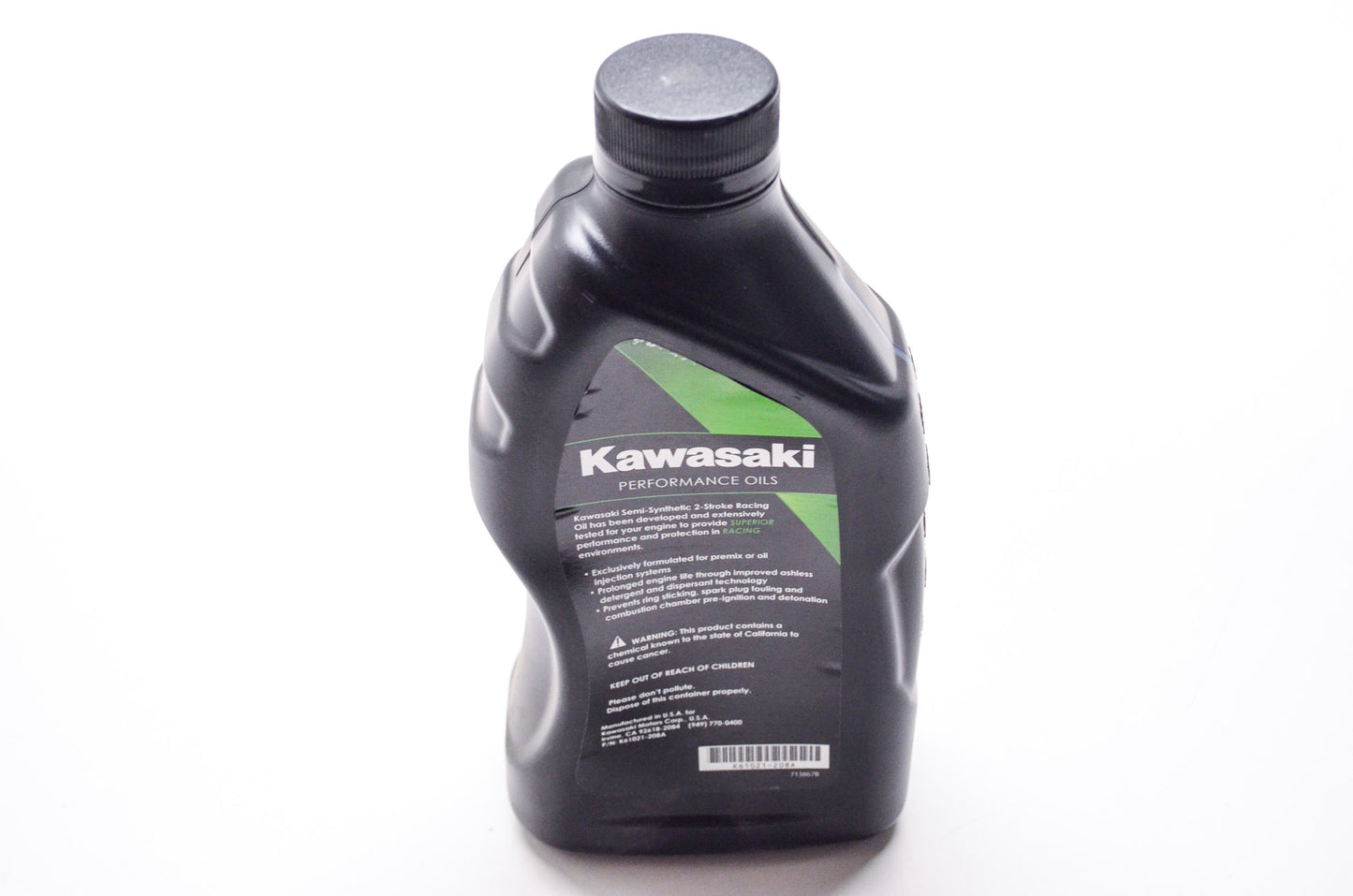 New OEM Kawasaki Semi Synthetic 2 Stroke Engine Oil 32 oz 1 qt 946 ml NOS
