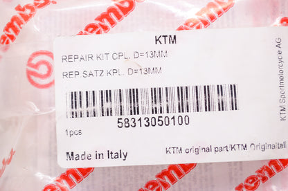 New OEM KTM Brembo Brake Cylinder Repair Kit D=13mm NOS