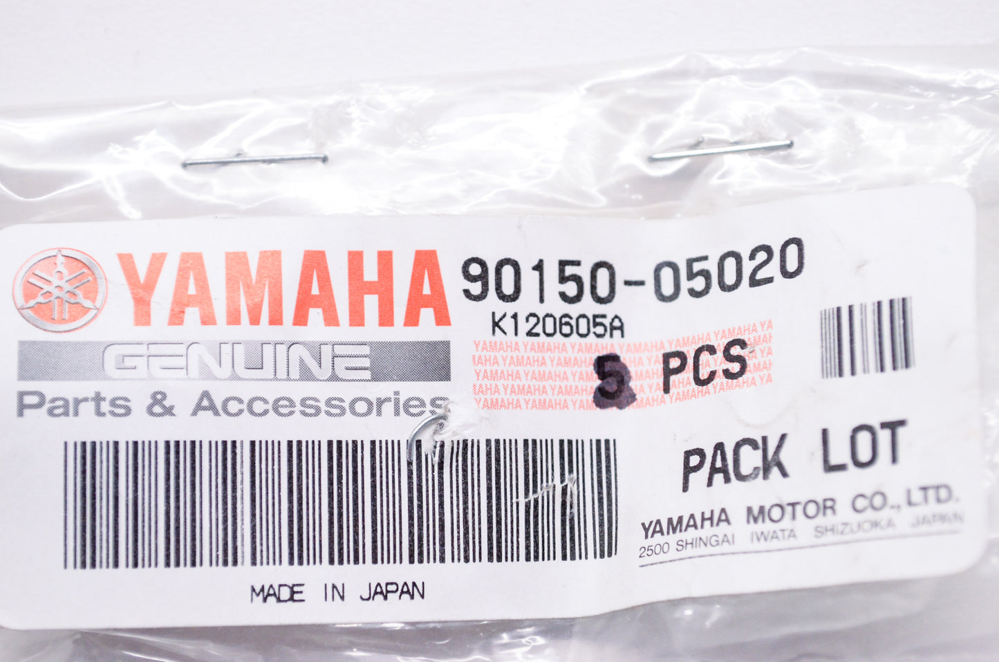 OEM Yamaha 90150-05020-00 Round Head Screw Qty 3 NOS