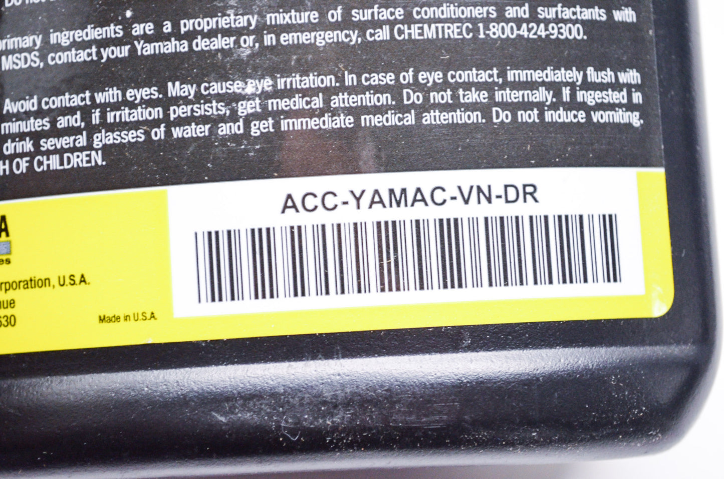 New OEM Yamaha Yamalube Yamaclean Vinyl Dressing 32 oz 946 ml NOS