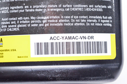 Yamalube Yamaclean Vinyl Dressing 32 oz 946 ml NOS