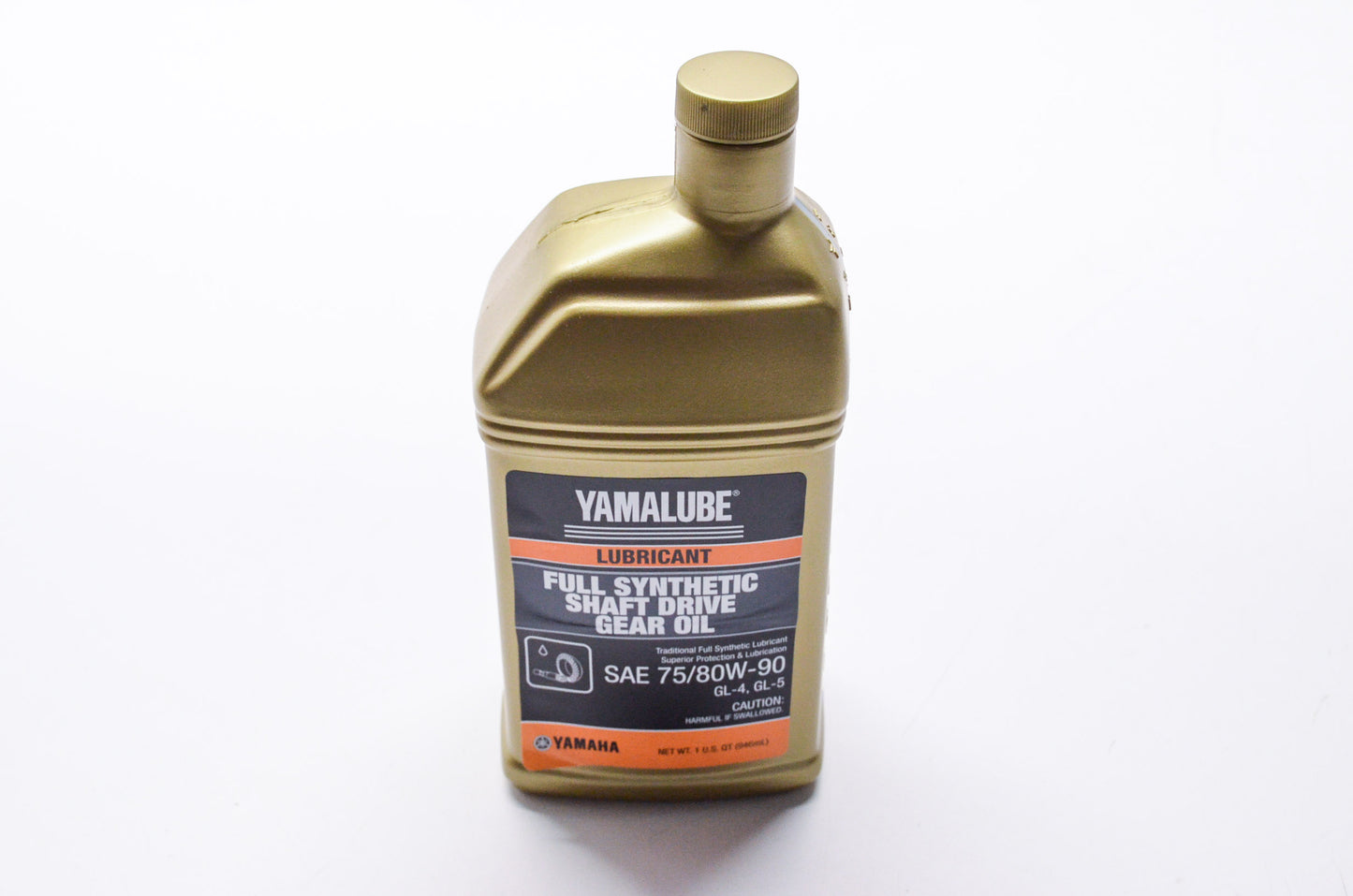 New OEM Yamaha Yamalube Full Synthetic Shaft Drive Gear Oil SAE 75/80W-90 NOS