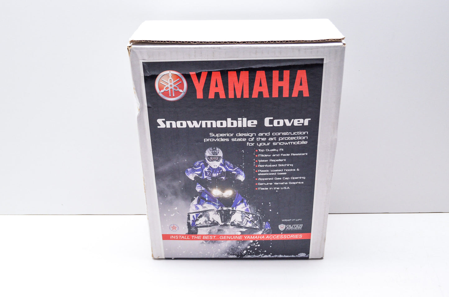 New OEM Yamaha Snowmobile Custom 1 PC Cover Viper Mountain '15 NOS