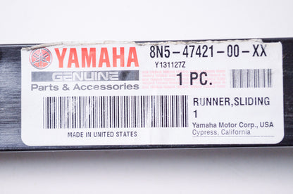 OEM Yamaha 8N5-47421-00-XX Sliding Runner 1 NOS