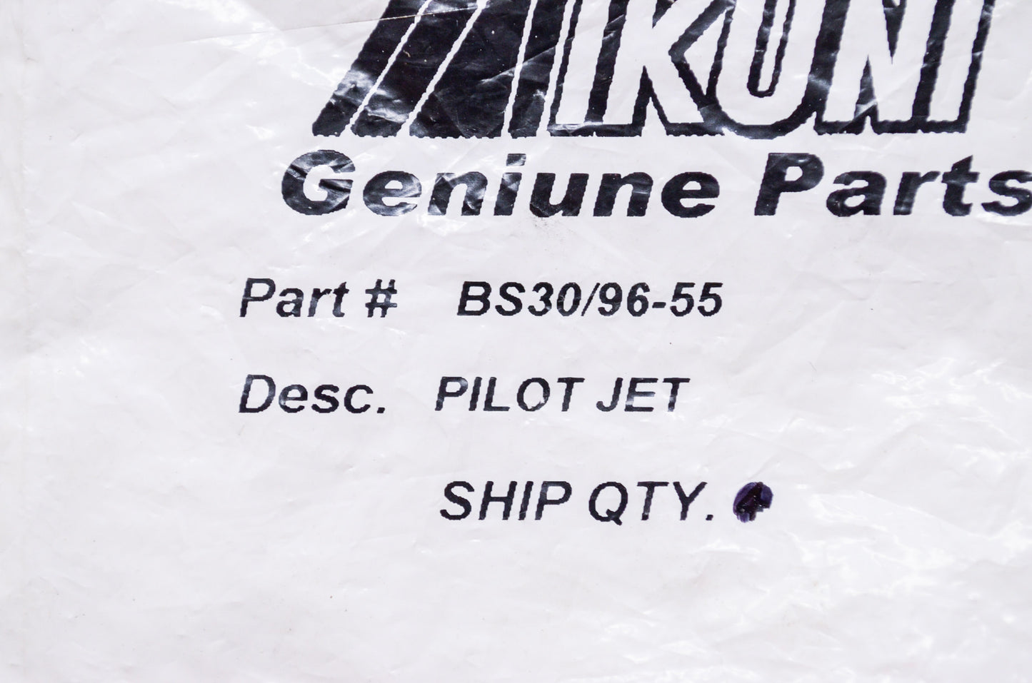 New Mikuni Pilot Jet #55 NOS