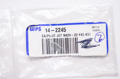 New Aftermarket Pilot Jet Keihin #45 NOS