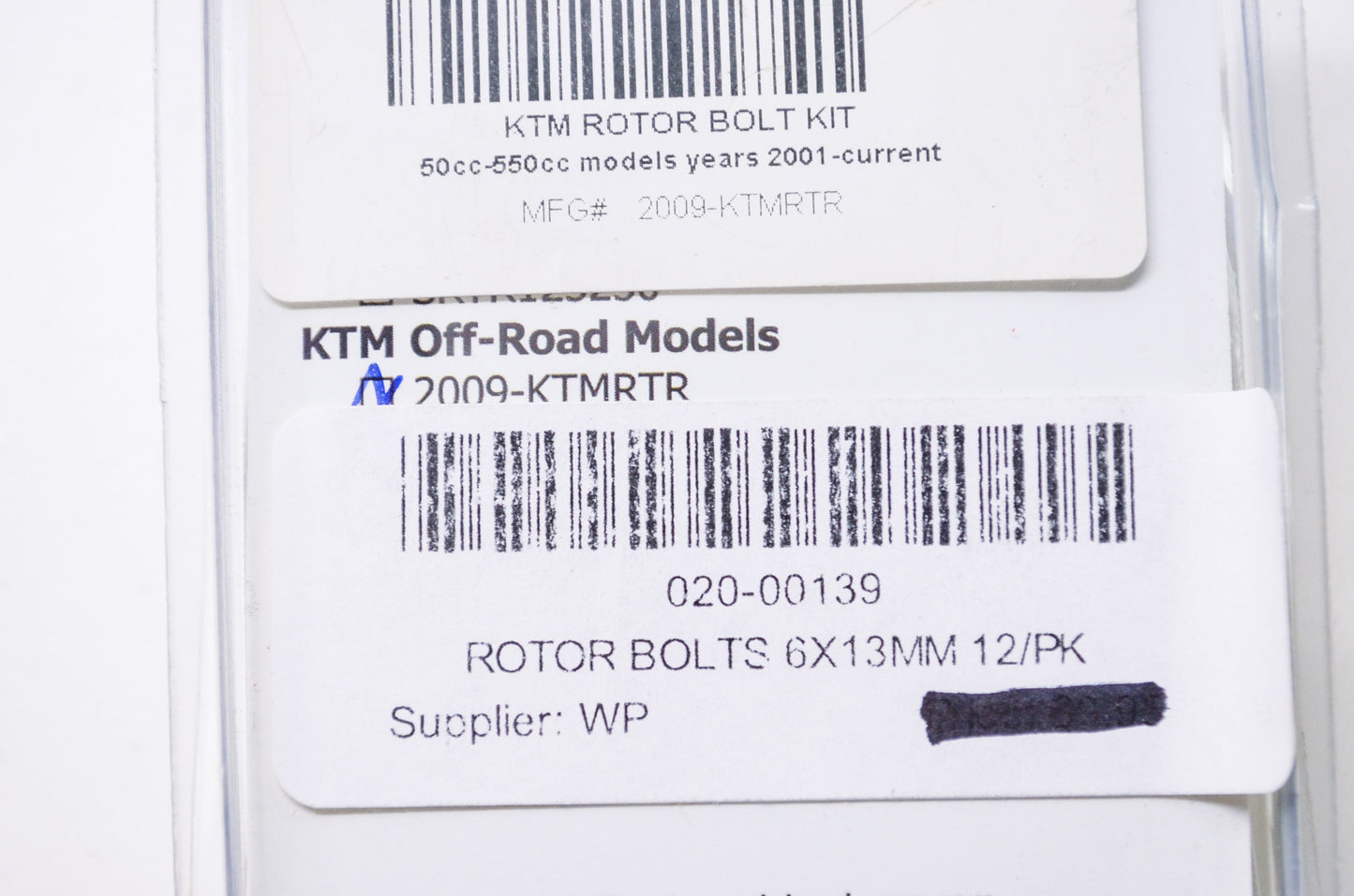 Rotor Bolt 6x13mm Qty 12 NOS