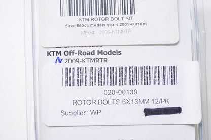 Rotor Bolt 6x13mm Qty 12 NOS