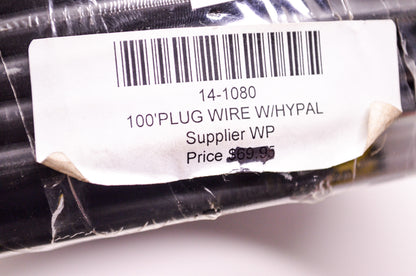 New Nakaya 7mm Black Spark Plug Wire w/ Hypal 26' NOS