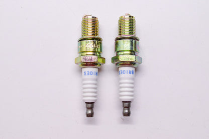 NGK BR10ES, 4684, 0217-634 Resistor Spark Plug Qty 2 NOS