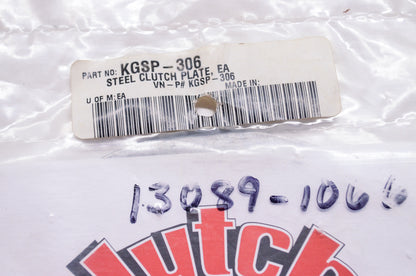 New KG Clutch Factory Steel Clutch Plate NOS