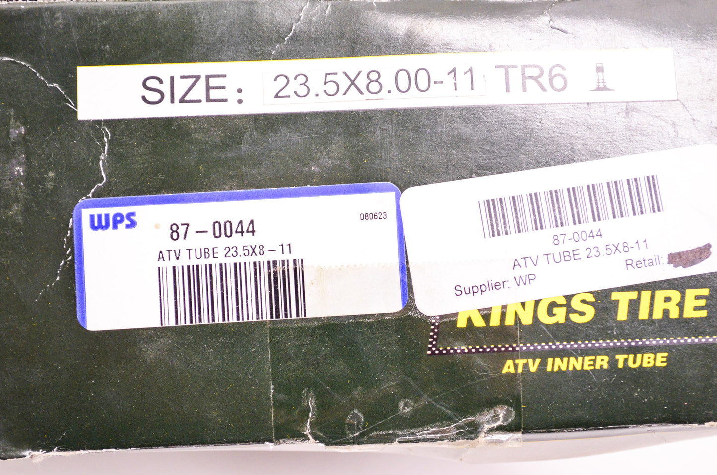 New Kings Tire Motorcycle Tube 23.5x8.00-11 TR6 NOS