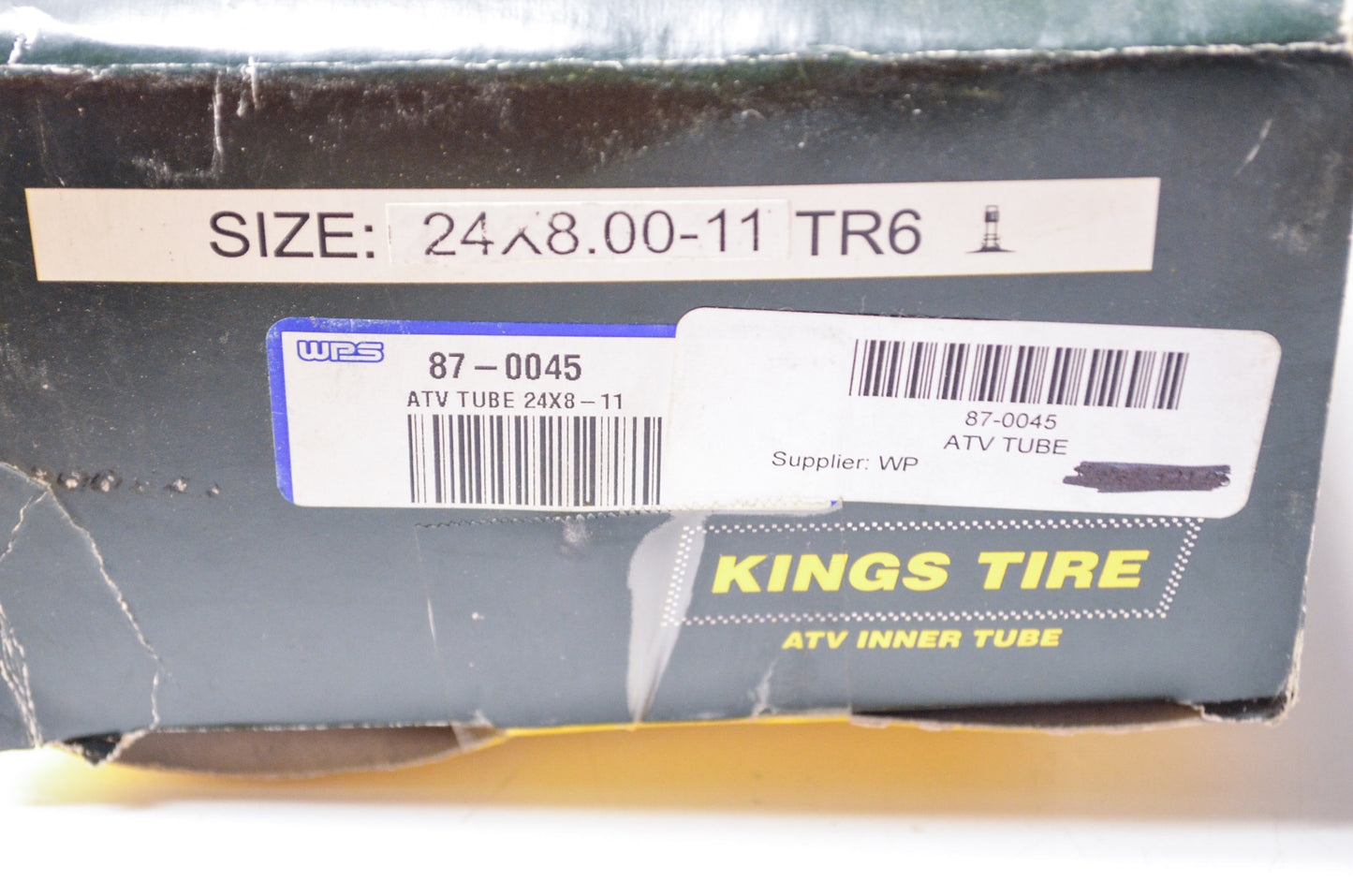 New Kings Tire ATV Tube 24x8.00-11 TR6 NOS