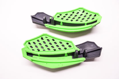 New PowerMadd Green Black Star Series Handguard System Qty 2 NOS