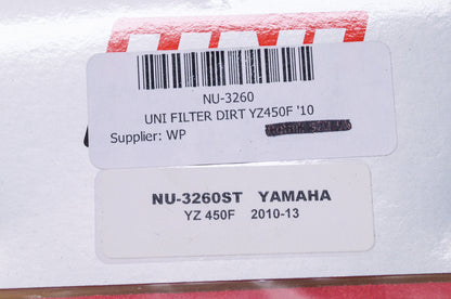 New Uni Air Filters Yamaha Air Filter NOS