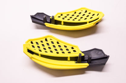 New PowerMadd Yellow Black Star Series Handguard System Qty 2 NOS