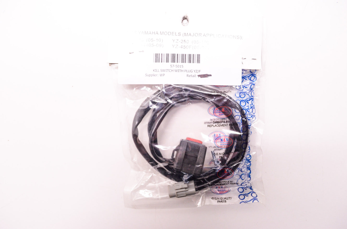 K&S 12-0102P, 1C3-83976-00 Kill Switch Kit NOS
